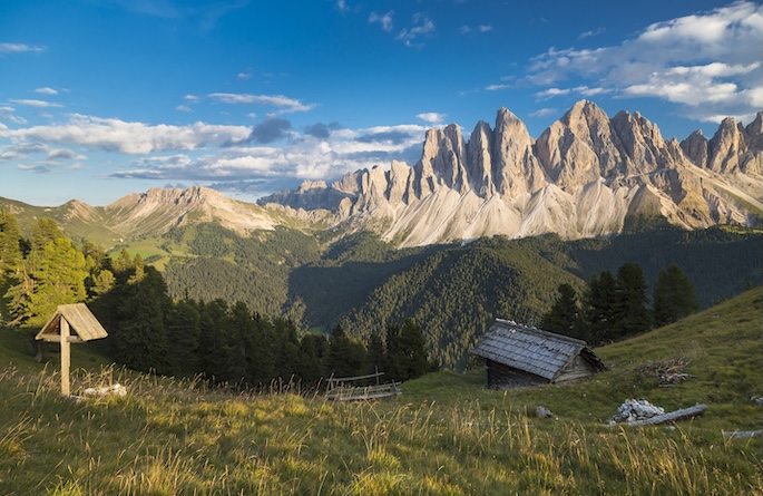 Towards Odle, Val di Funes